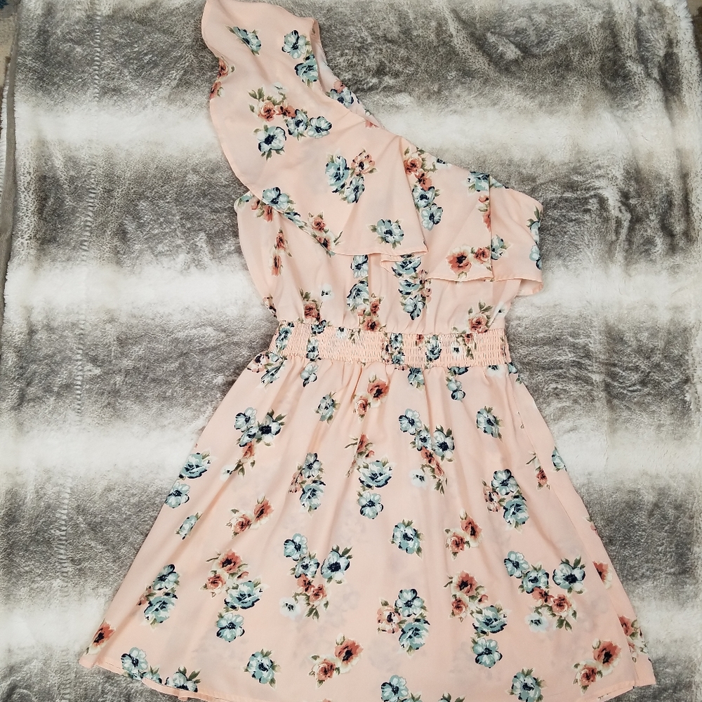 One shoulder sundress